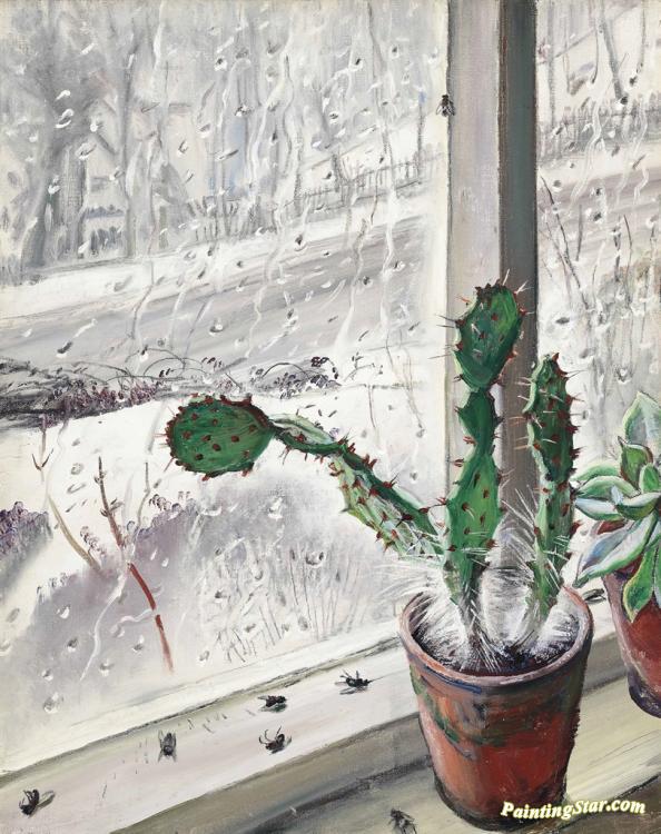 Cactus Artwork by Dame Laura Knight