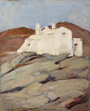 Aghios Sozon, Tinos Artwork by Nikiforos Lytras
