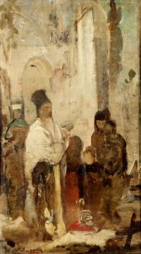 A Moment Of Prayer Artwork by Nikiforos Lytras