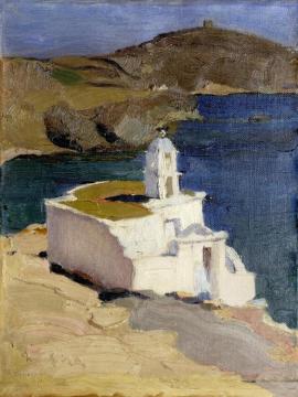 St Markos Church, Tinos Artwork by Nikiforos Lytras