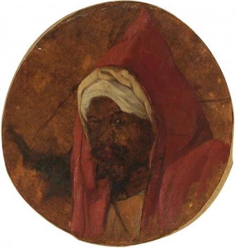 Portrait Of An Arab Artwork by Nikiforos Lytras