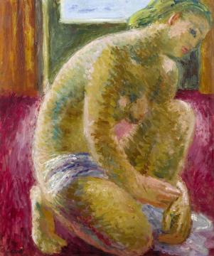 Female Nude Artwork by Duncan Grant