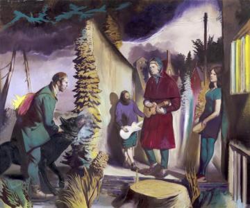 Die Fremde Artwork by Neo Rauch