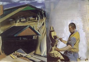 Dörfler,2009 Artwork by Neo Rauch