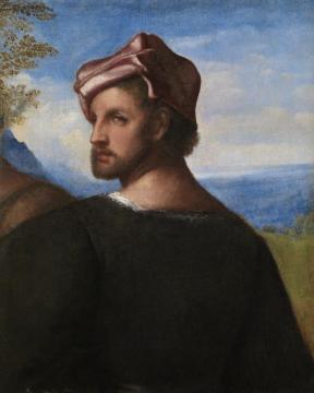 Head Of Man Artwork by Titian