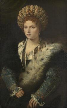 Isabella D'este, Margravine Of Mantua Artwork by Titian