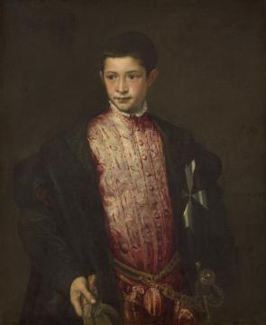 Ranuccio Farnese Artwork by Titian