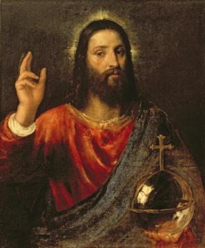 Christ Saviour Artwork by Titian