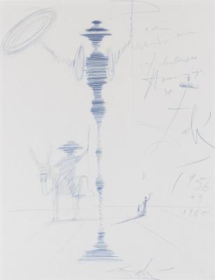 Don Quixote Artwork by Salvador Dalí