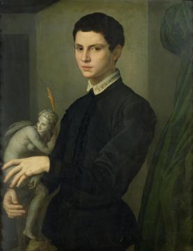 Portrait Of A Sculptor,possibly Baccio Bandinelli (1493-1560) Artwork by Agnolo Bronzino