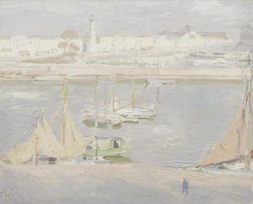 La Rochelle,the Harbour Artwork by Sir William Nicholson