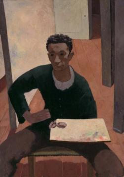 A Student, 1930 Artwork by Felice Casorati