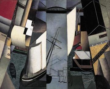 The Harbor (le Port), 1912 Artwork by Jean Metzinger