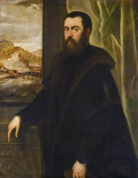 Portrait Of A Venetian Senator Artwork by Tintoretto Jacopo
