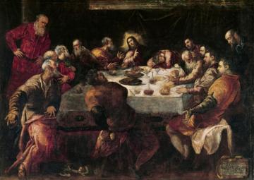 The Last Supper Artwork by Tintoretto Jacopo
