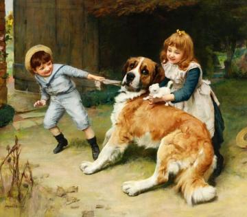 Friend Or Foe Artwork by Arthur John Elsley