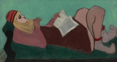 March Relaxed Artwork by Milton Avery