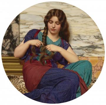 A Congenial Task Artwork by John William Godward
