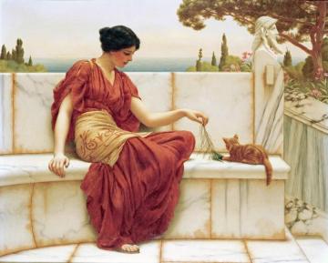 The Favourite Artwork by John William Godward