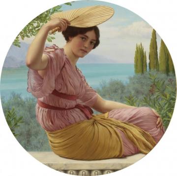 Golden Hours (expectancy) Artwork by John William Godward