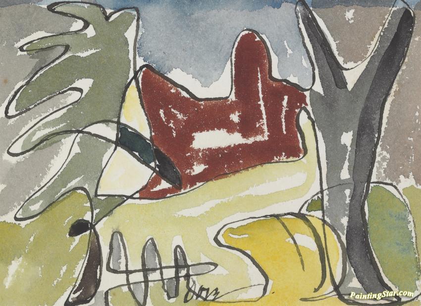 Centerport #20 Artwork by Arthur Dove