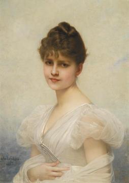 Edith Warren Miller Artwork by Jules Joseph Lefebvre