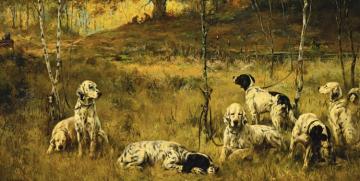 The Lunch Hour Artwork by Percival Leonard Rosseau