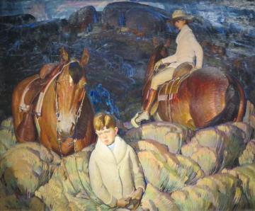 My Children Artwork by William Herbert Dunton