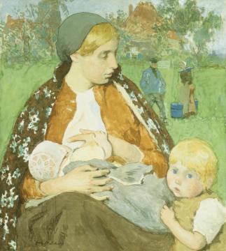 Madonna Of The Fields Artwork by Gari Melchers