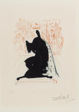 King Of Aragon, 1973 Artwork by Salvador Dalí