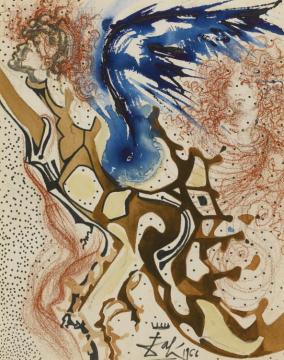 Angels Of The Rebirth, 1966 Artwork by Salvador Dalí