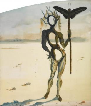Crisalida (figure Aux Ramures) Artwork by Salvador Dalí