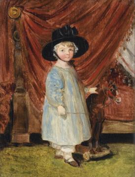 Child With A Wooden Horse Artwork by François Gérard