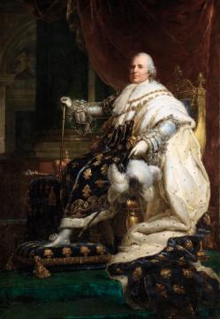 Portrait Of Louis Xviii,king Of France (1755-1824) Artwork by François Gérard