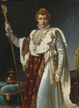 Portrait Of Napoleon In Coronation Robes Artwork by François Gérard