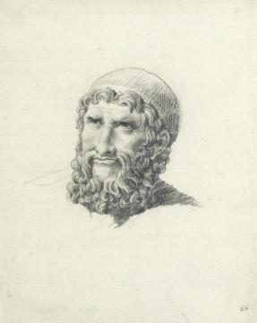 A Bearded Man With A Close Cap Artwork by François Gérard