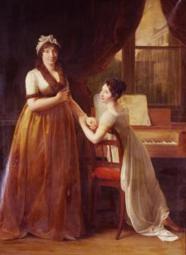 Portrait Of The Comtesse Morel-vinde Artwork by François Gérard