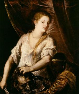 Judith With The Head Of Holofernes Artwork by Titian