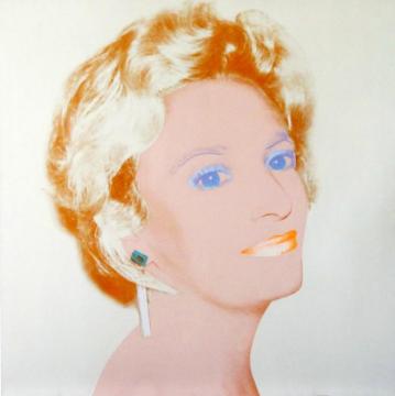 The Socialite Artwork by Andy Warhol