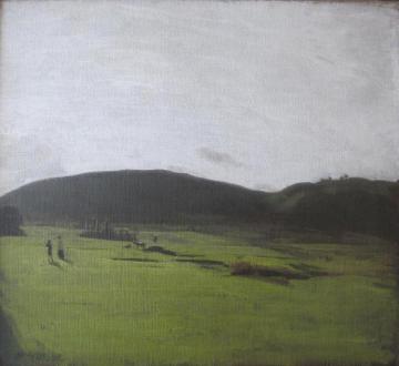 On The Downs,1909 Artwork by Sir William Nicholson