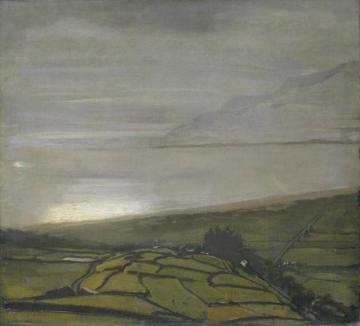The Hill Above Harlech Artwork by Sir William Nicholson