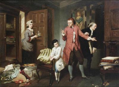 A Painter's First Work Artwork by Marcus Stone