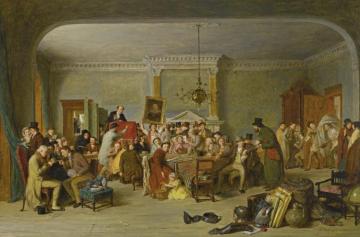 A Sale On The Premises Artwork by George Smith