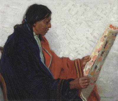 The Comic Supplement Artwork by E. Martin Hennings