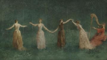 Summer, 1890 Artwork by Thomas Wilmer Dewing