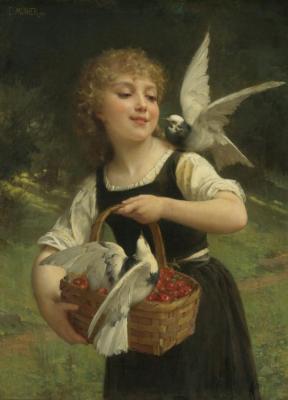 Messenger Of Love Artwork by Emile Munier