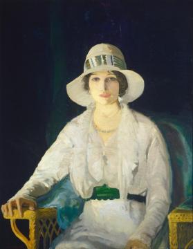 Florence Davey,1914 Artwork by George Wesley Bellows