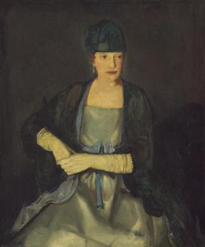Maud Dale,1919 Artwork by George Wesley Bellows