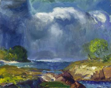 The Coming Storm Artwork by George Wesley Bellows