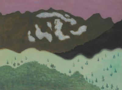 Mountain Landscape Artwork by Milton Avery